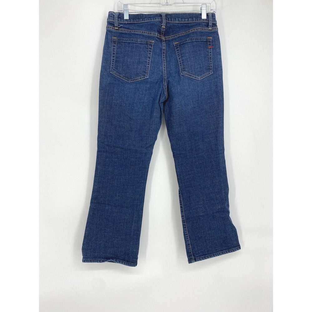 GAP Womens Boot Cut Jeans Dark Wash Denim‎ 10A 10C Blue Casual